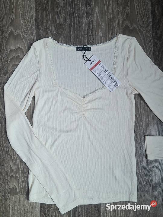 Bluzka z dekoltem Paski Sanok