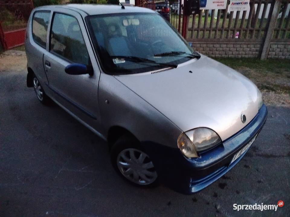 Fiat Seicento 11 benzyna gaz do 2031r Sekursko