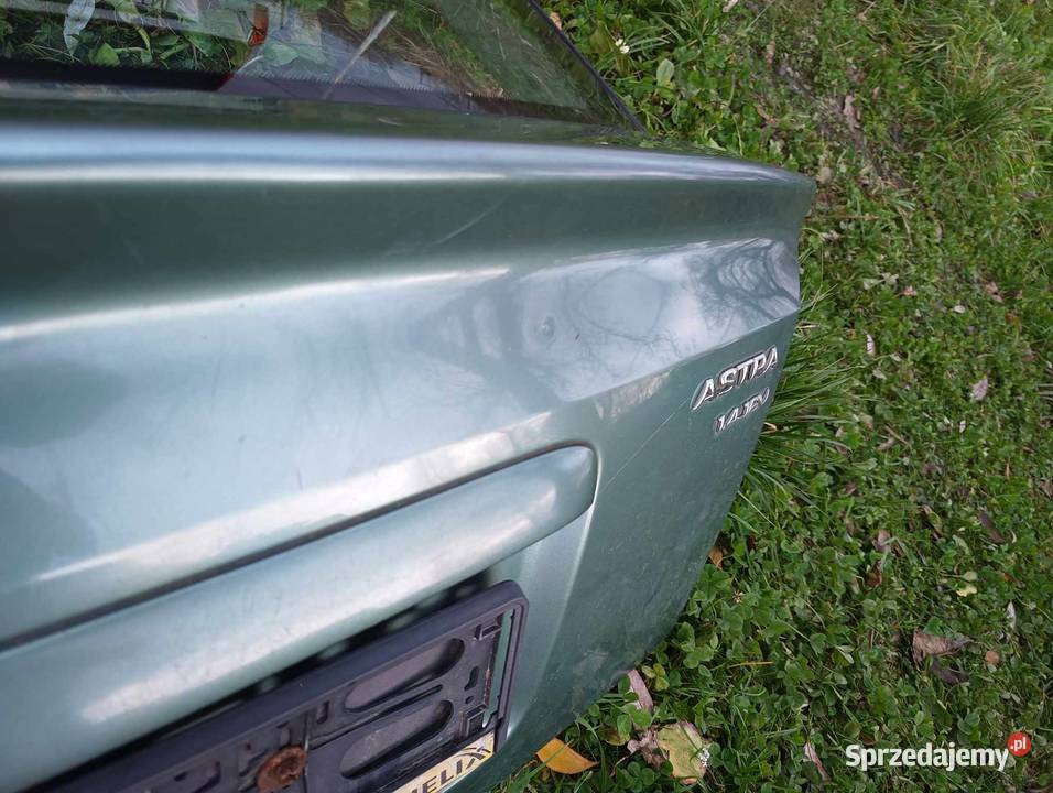 Klapa tylna pokrywa bagażnika Opel Astra g Kraków