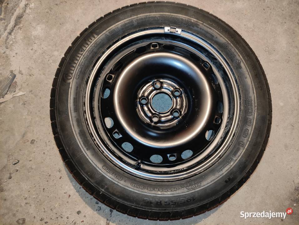 Komplet kół na felgach stalowych 19555 R15 Białystok