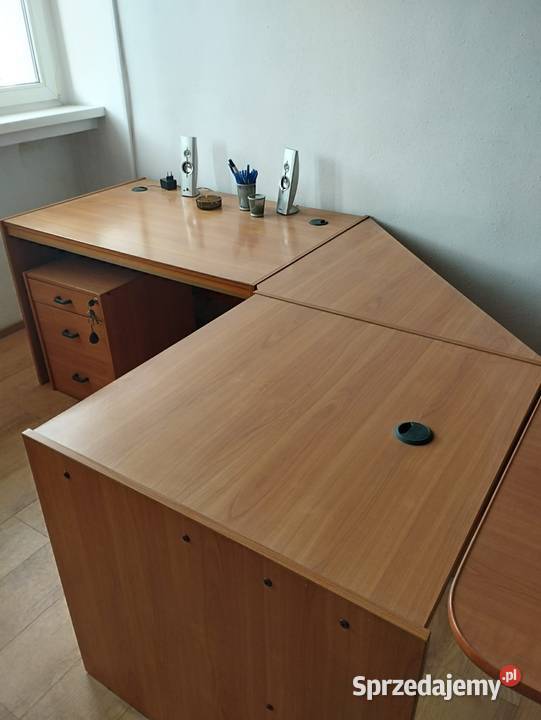 Meble biurowe komplet do biura gabinetu stół Tychy