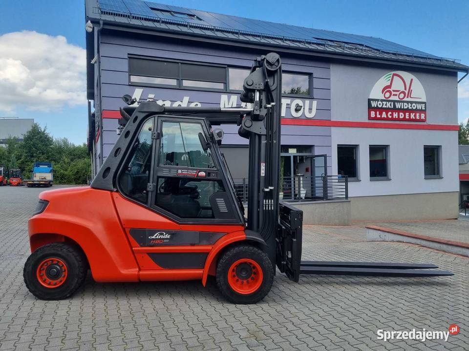 Wózek widłowy Gazowy Linde H80D03900 BD2505 Mogilany