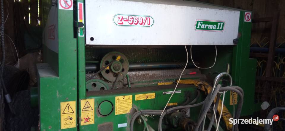 Prasa Sipma II Z5691 z siatką owijarka Z2741 Przasnysz