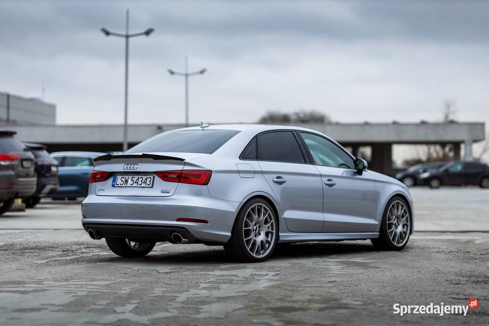 Audi a3 8v 2016 20 tfsi 220 quattro dsg mały przyciemniane szyby