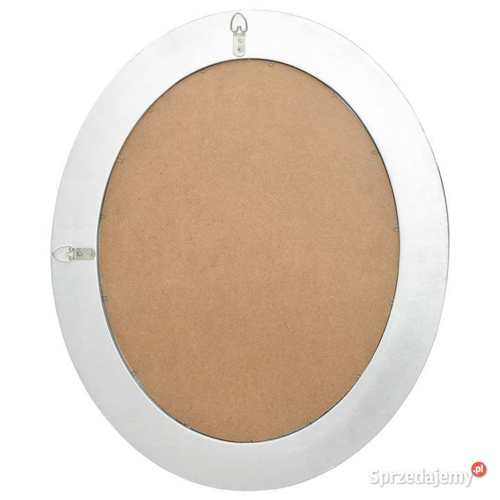 Lustro ścienne w stylu barokowym 50x60 srebrne