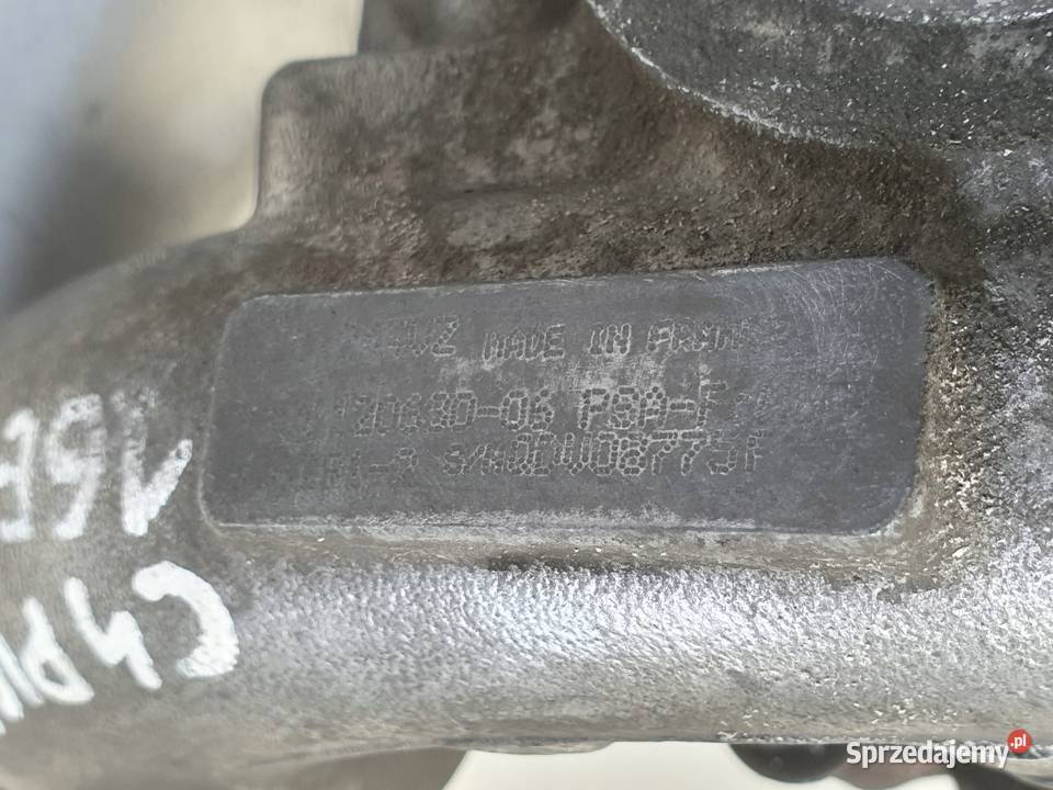 TURBOSPRĘŻARKA Citroen C4 II 16 EHDI 9686120680 lubelskie Chełm