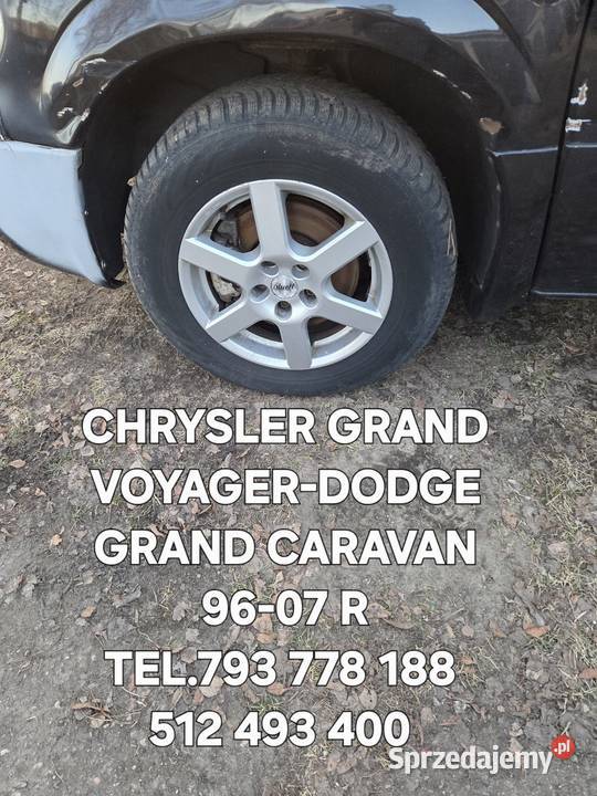 FELGI 16 Z OPONAMI CHRYSLER TOWN COUNTRYDODGE GC