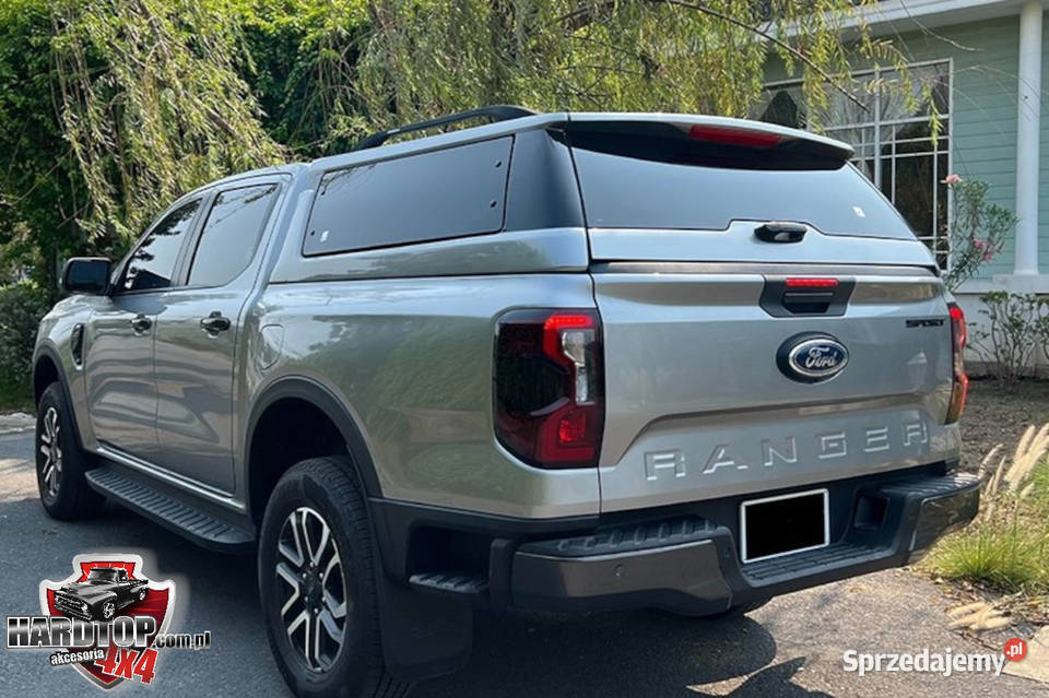 Zabudowa paki Hardtop Ford Ranger 2023 Szyby warmińsko-mazurskie Pasłęk