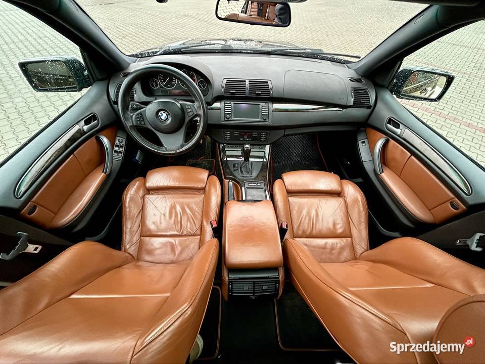 BMW X5 E53 30d 218 Wersja Sport 20 Skóra karmel dolnośląskie