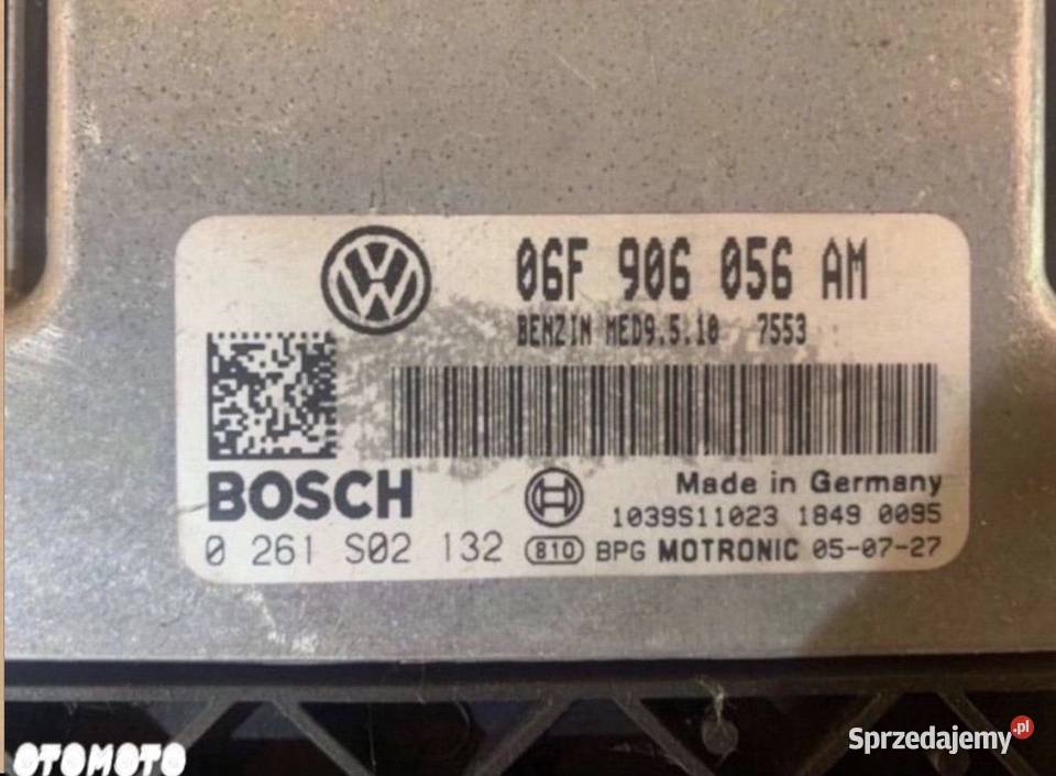 06F906056AM sterownik silnika 20 fsi vw passat Szczecin