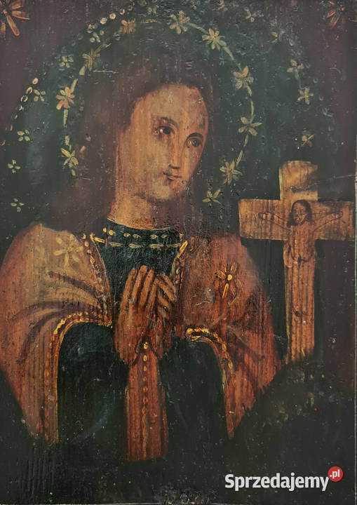 Ikona Matka Boża Achtyrska XIX wiek 0251 Warszawa