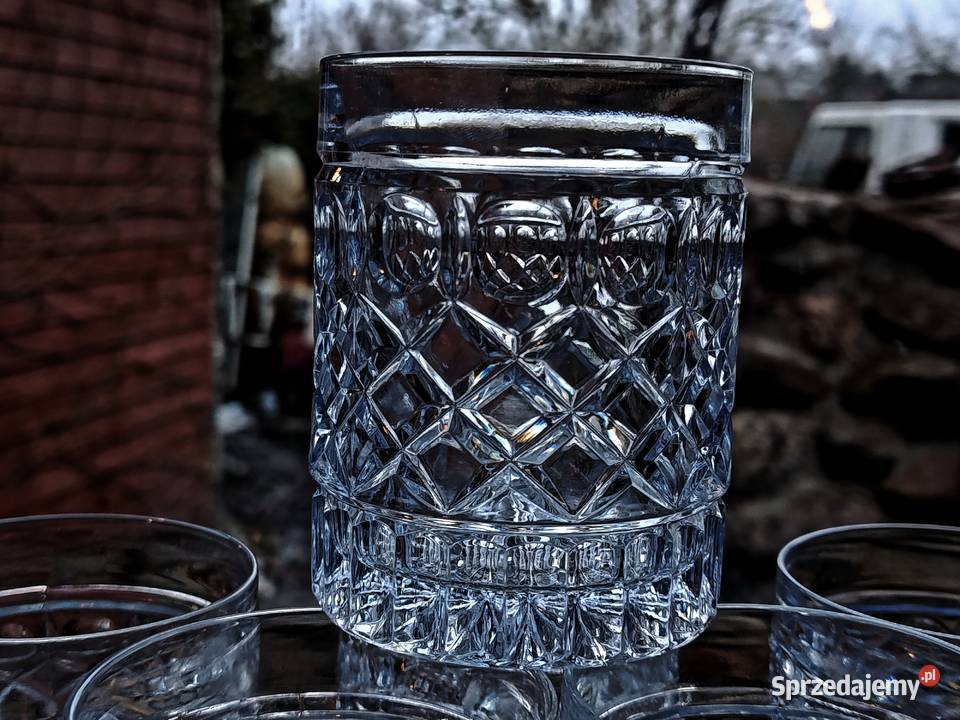 Szklanki kryształowe do whisky 6 sztuk Klenica
