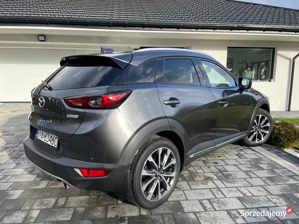 Mazda CX 3 Europa Benzyna Automat Gwarancja Raty podlaskie Białystok sprzedam