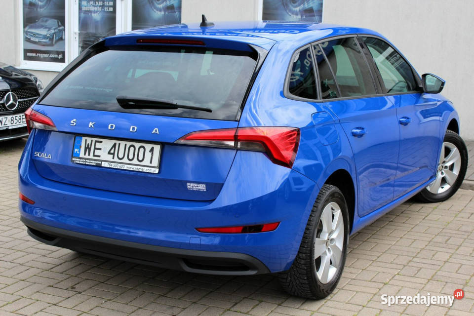 koda Scala FV23 SalonPL 10TSI 110 Ambition LED mazowieckie Sokołów