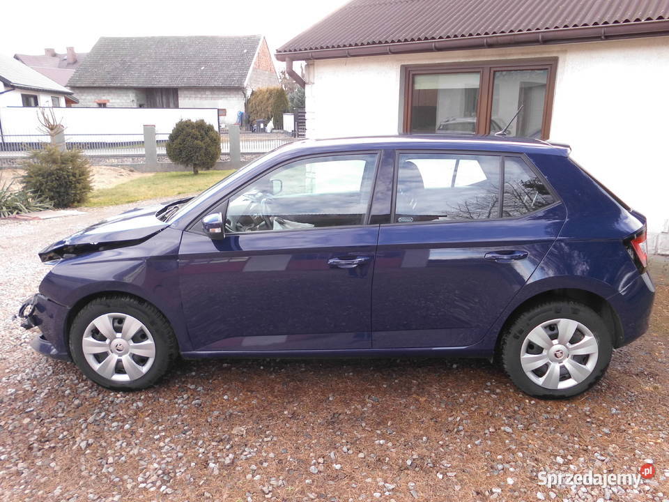 skoda fabia 201710b60 65000 uszkodzona uszkodzony Škoda małopolskie Bochnia