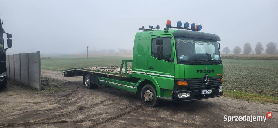 Mercedes Atego Pomoc Drogowa Laweta Wąbrzeźno