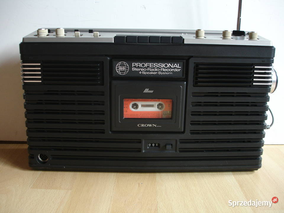 Radiomagnetofon CROWN STUDIO PROFESSIONAL Zielona Góra