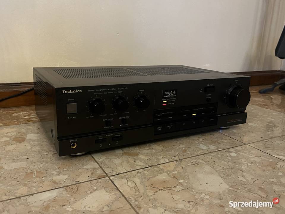 wzmacniacz technics suv450 2x50W 8ohm stereo Wzmacniacze i pokrewne