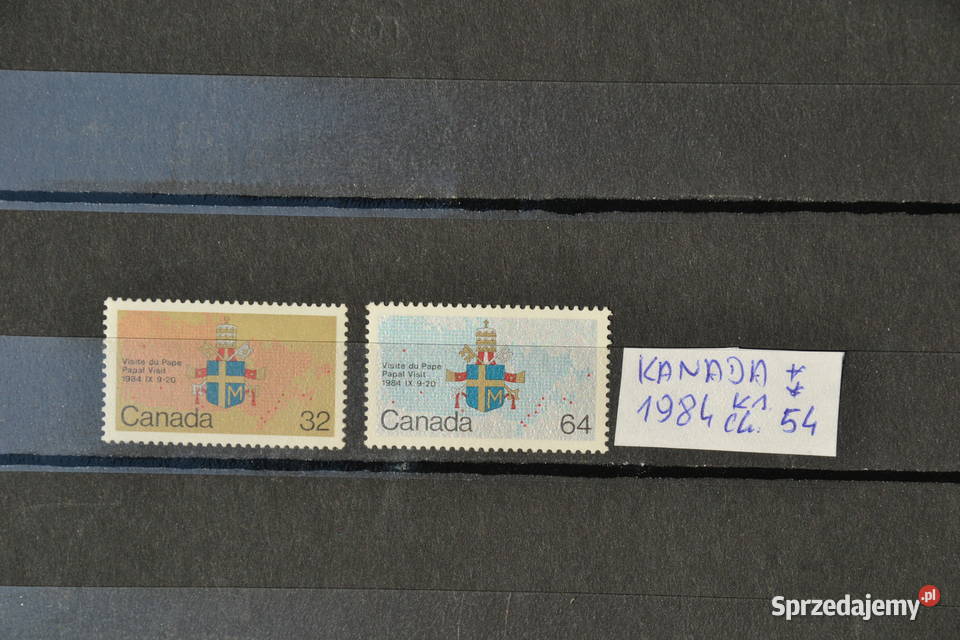 ZnaczkiPapież Jan Paweł II Kanada Ks Chrostowski Sobótka