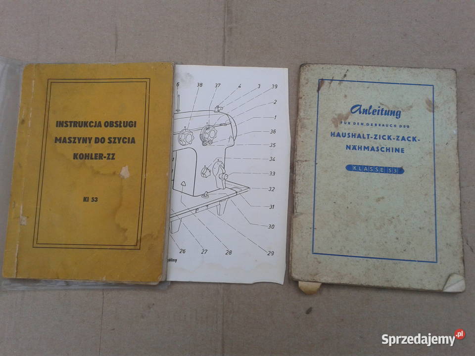 stara głowica maszyny do szycia Pozostałe Oświęcim