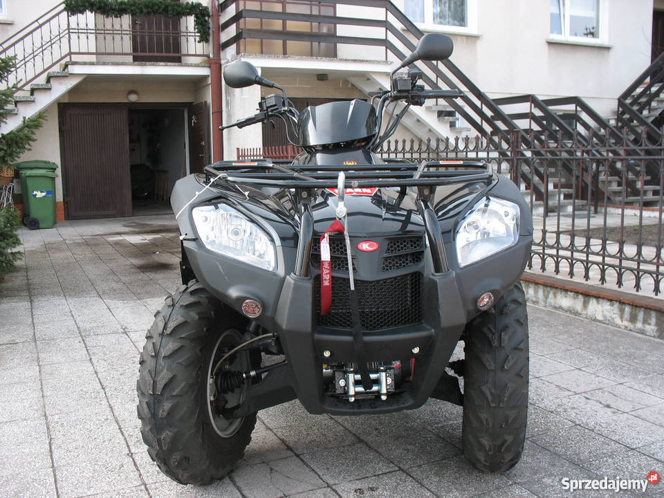 Quad Kymco MXU 500 przeprawowy przebieg 360 kupiony w polskim salonie Ostrów Wielkopolski