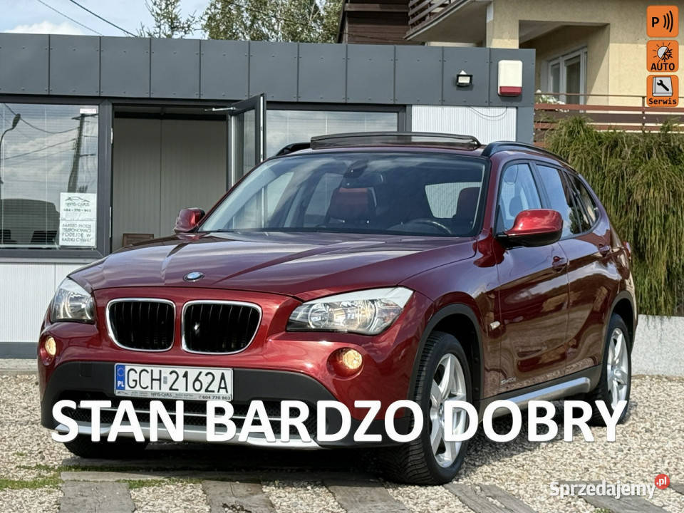 BMW X1 panoramadachalusuper stan I E84 20092015 Samochody osobowe Dąbrowa