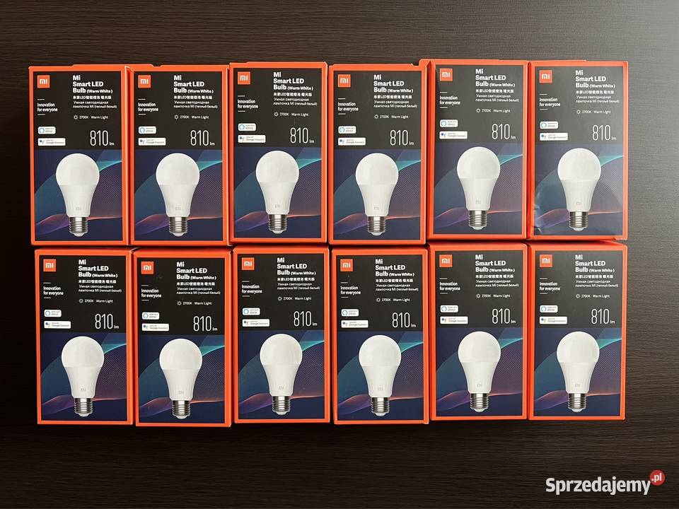 12 x Żarówka Mi LED Smart Bulb Warm White WiFi