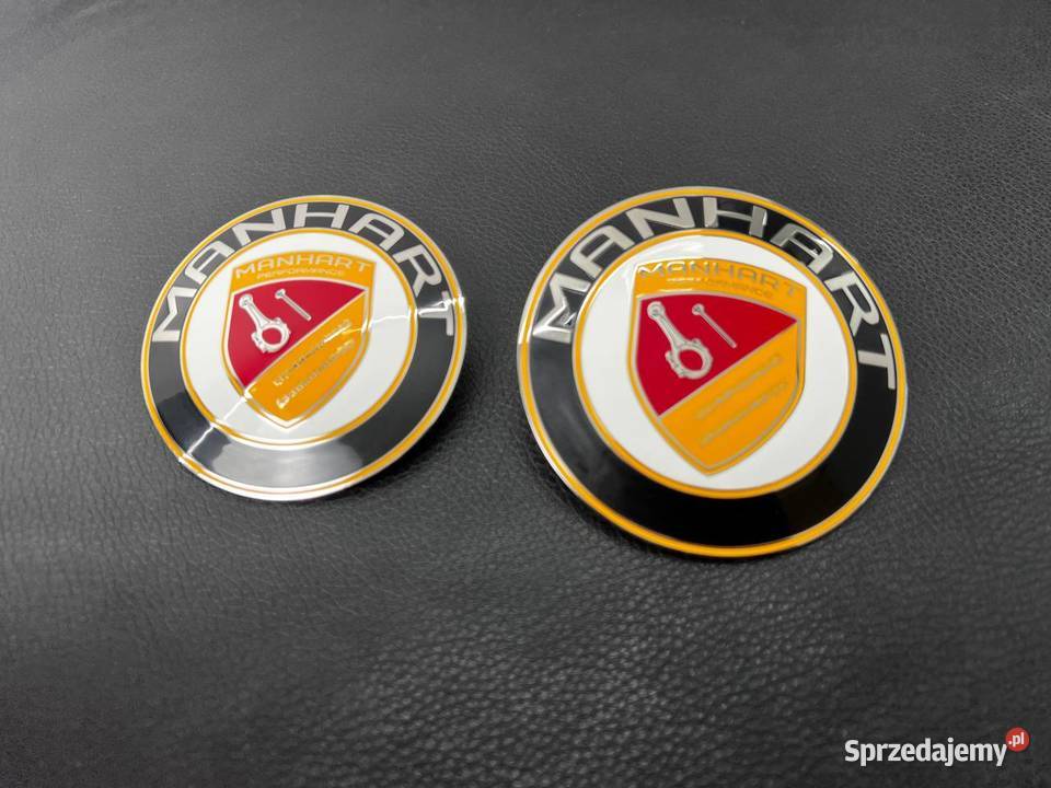 Zestaw Emblematow Manhart BMW Chełm