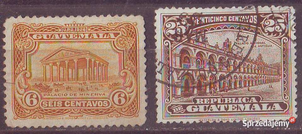 Zn Gwatemala Mi 206 8 kas 1928 Filatelistyka Gliwice sprzedam