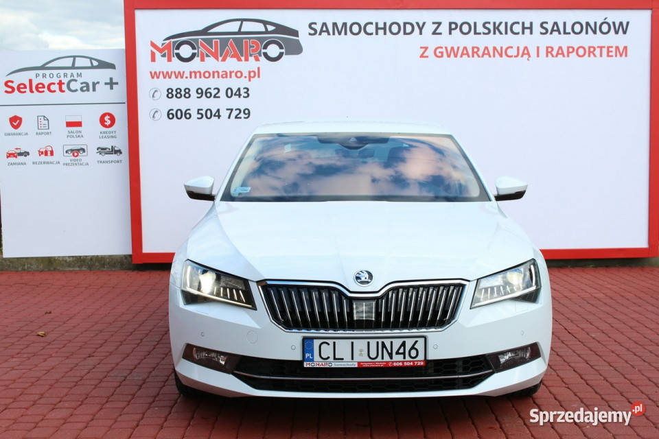 koda Superb LaurinKlement 20 TSI 280 4x4 Salon światła LED Włocławek