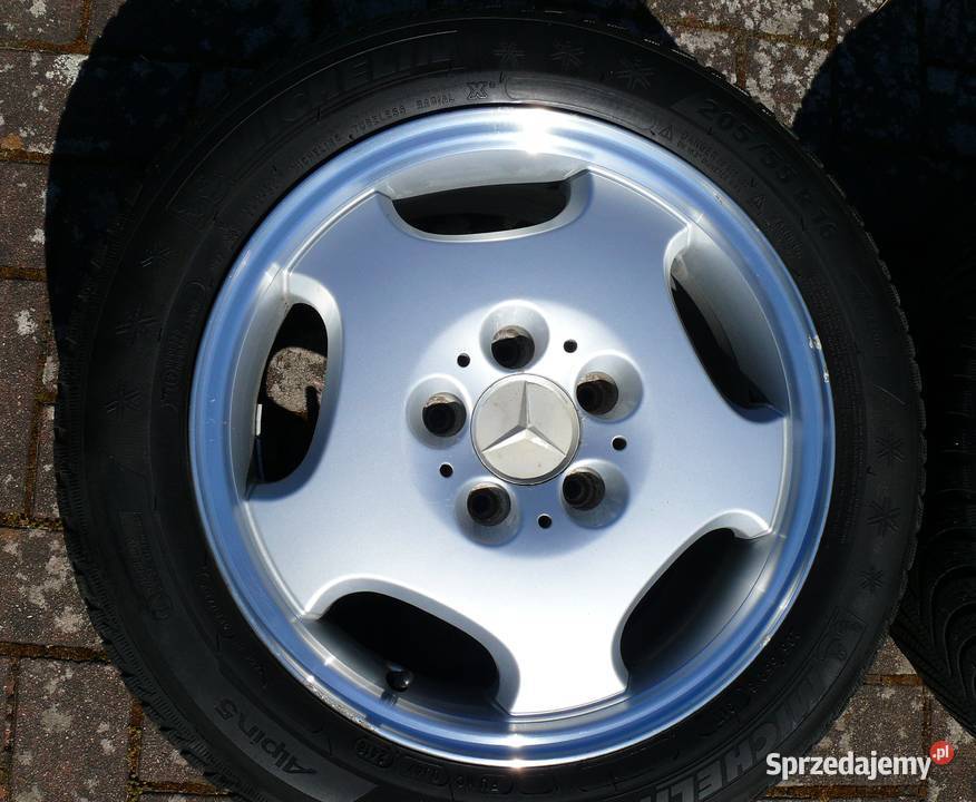 Alufelgi mercedes oryginał w124 w210 w202 4 Osiecznica