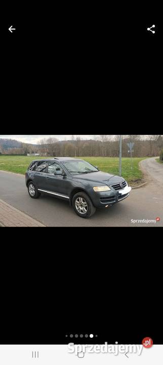 Ładny Touareg Mocny V8 42GAZ 310 Bezwypadek 4x4 Jeżów Sudecki