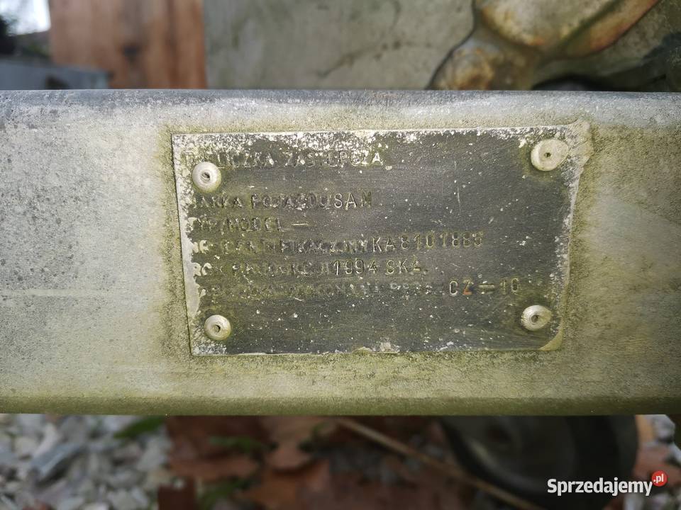 Laweta sam dmc 2500 ładowność 1900 świętokrzyskie Kielce