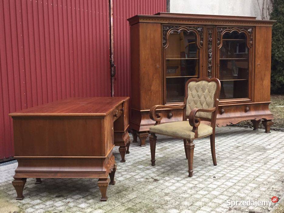 ART DECO 1930 komplet gabinetowy Wrocław sprzedam