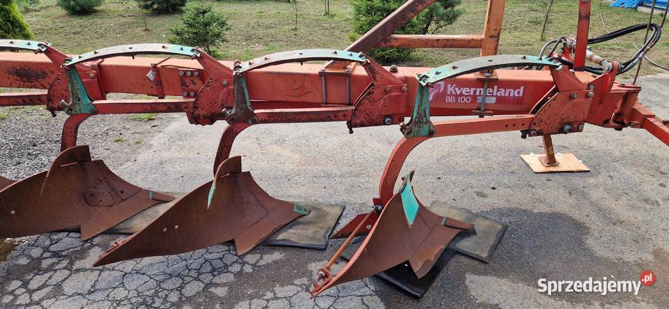 Pług Kverneland BB 100 Vario 8 skibowy Zagonowy Śliwnik
