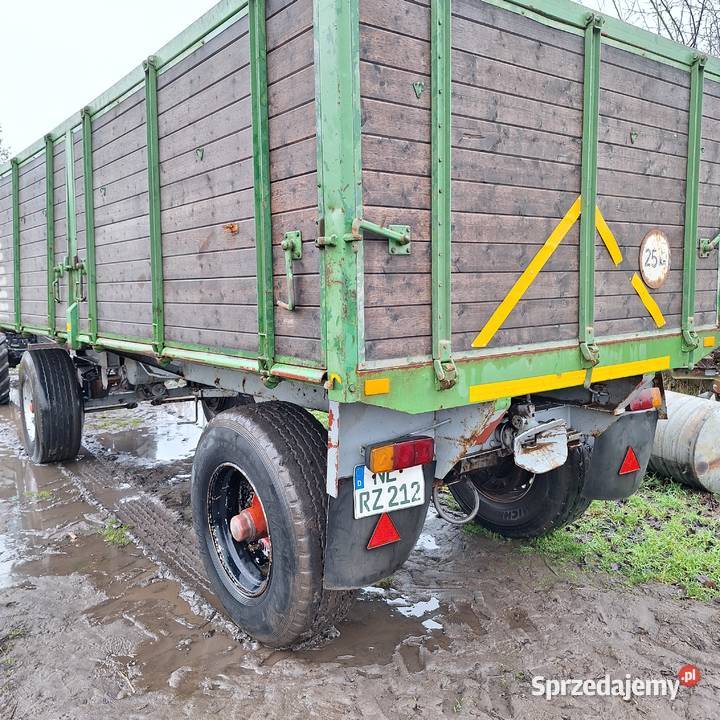 Przyczepa 16 ton Sztywna Słupca