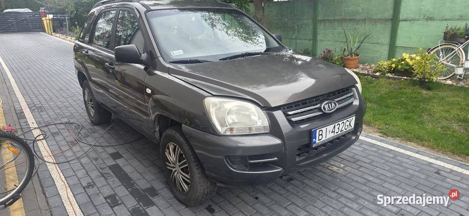 Kia Sportage 20 lpg uszkodzony