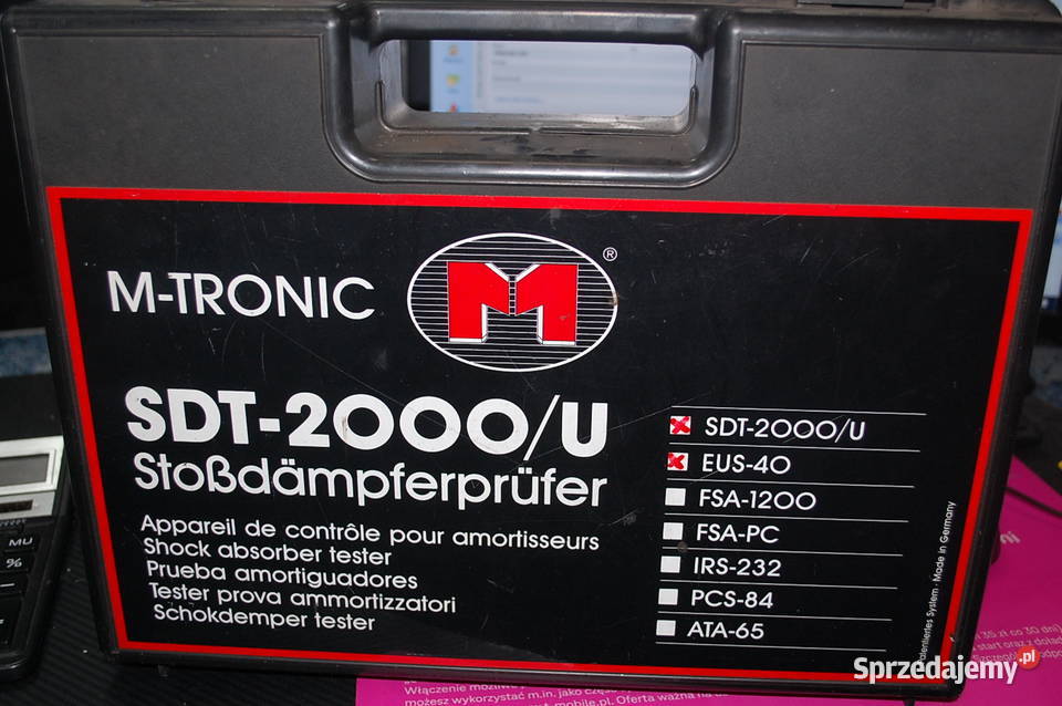 Tester amortyzatorów MTronic SDT2000 Dąbrowa Górnicza