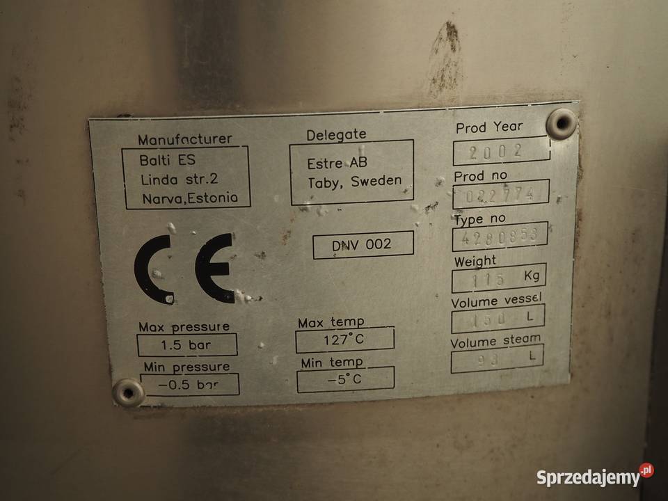 Electrolux Gryta Variomix 150 kocioł warzelny Krotoszyn