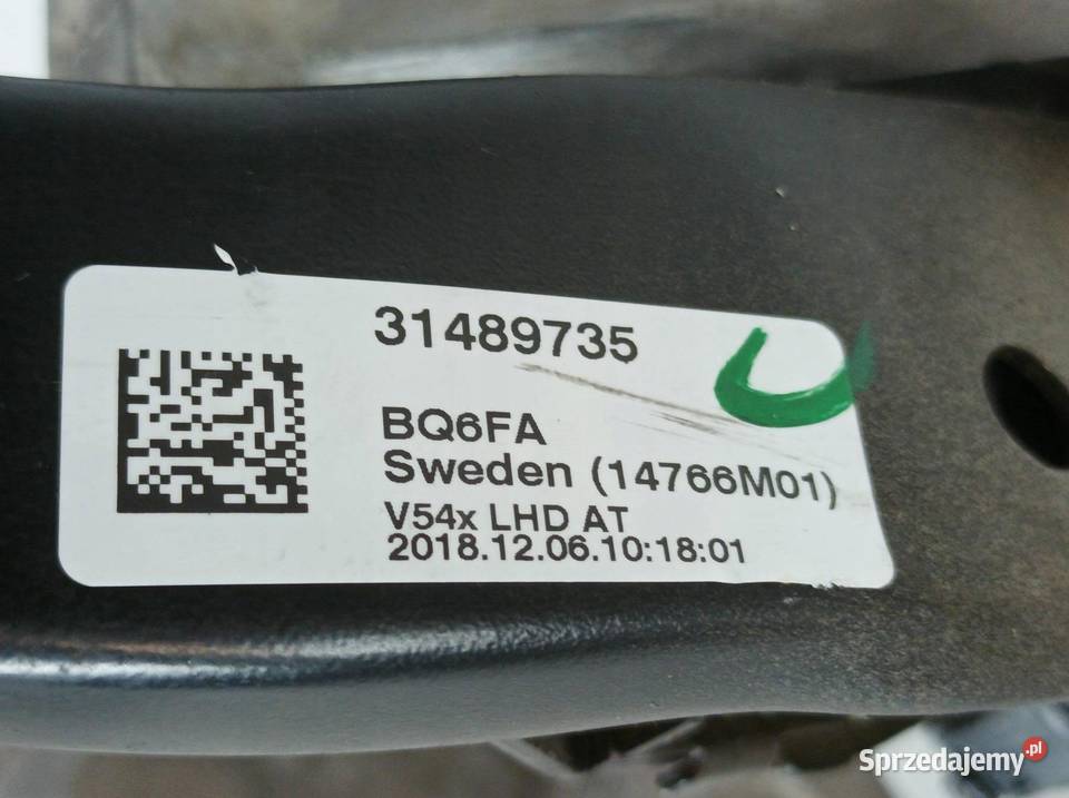 PEDAŁ HAMULCA 31489735 Volvo V60 II 2018 świętokrzyskie