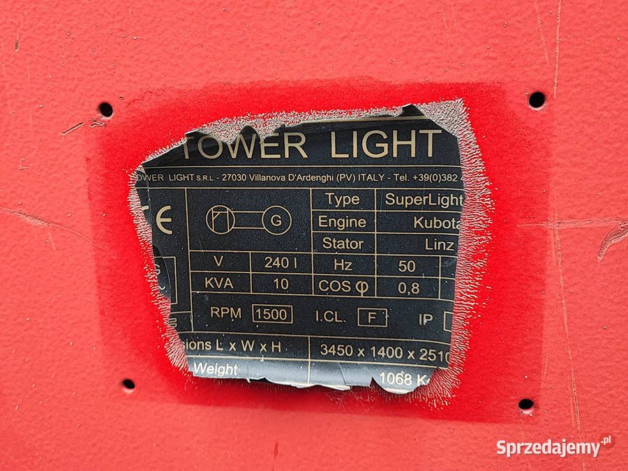 Tower Light SuperLight VT1 maszt oświetleniowy Kęty
