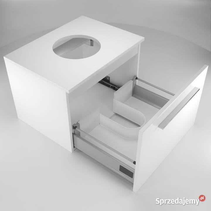 Szafka z szufladą wisząca do łazienki pod 45cm Łazienkowe dolnośląskie Kamieniec Wrocławski