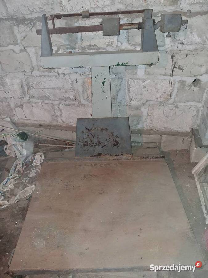 Waga magazynowa 1000 Puławy sprzedam