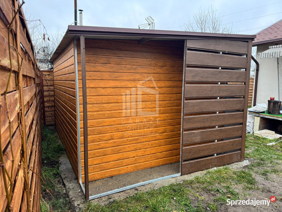 Schowek domek ogrodowy Garaż 4x3m wiata 05m Malbork sprzedam