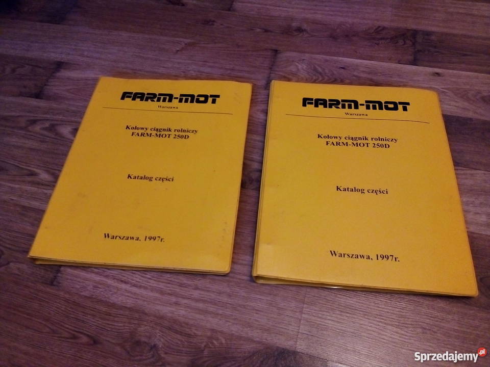 Farm Mot 250D katalog części Far Mot Farmot Gdańsk sprzedam