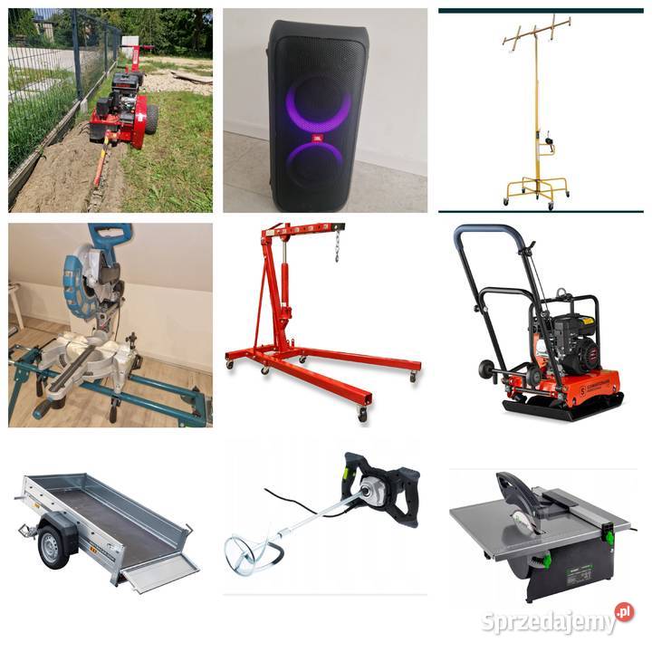 Wypożyczalnia narzędzi budowlanych ogrodowych Tychy