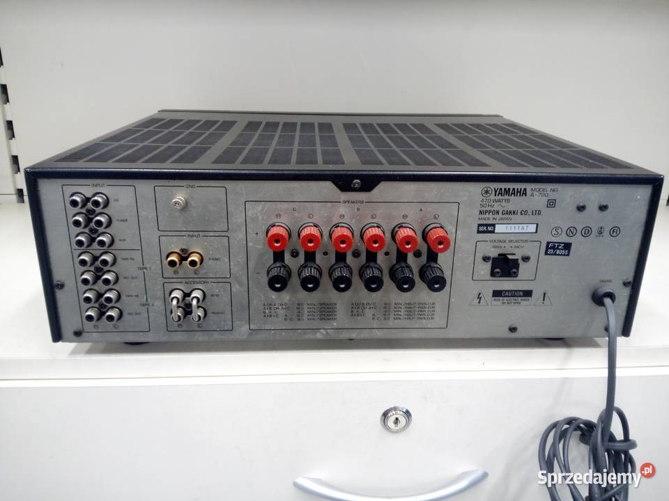 Wzmacniacz Yamaha A 720 sprawna Wzmacniacze i pokrewne mazowieckie Okuniew