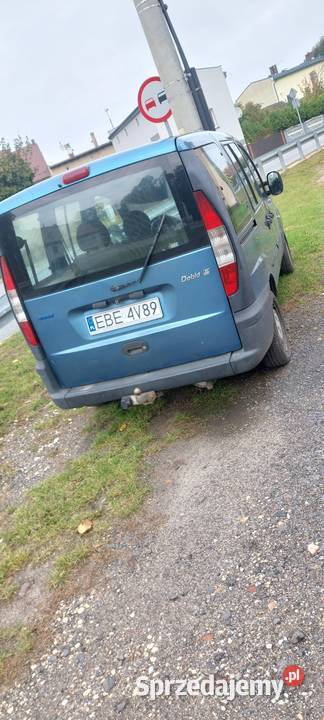 Fiat Doblo uszkodzony Gorzów Śląski