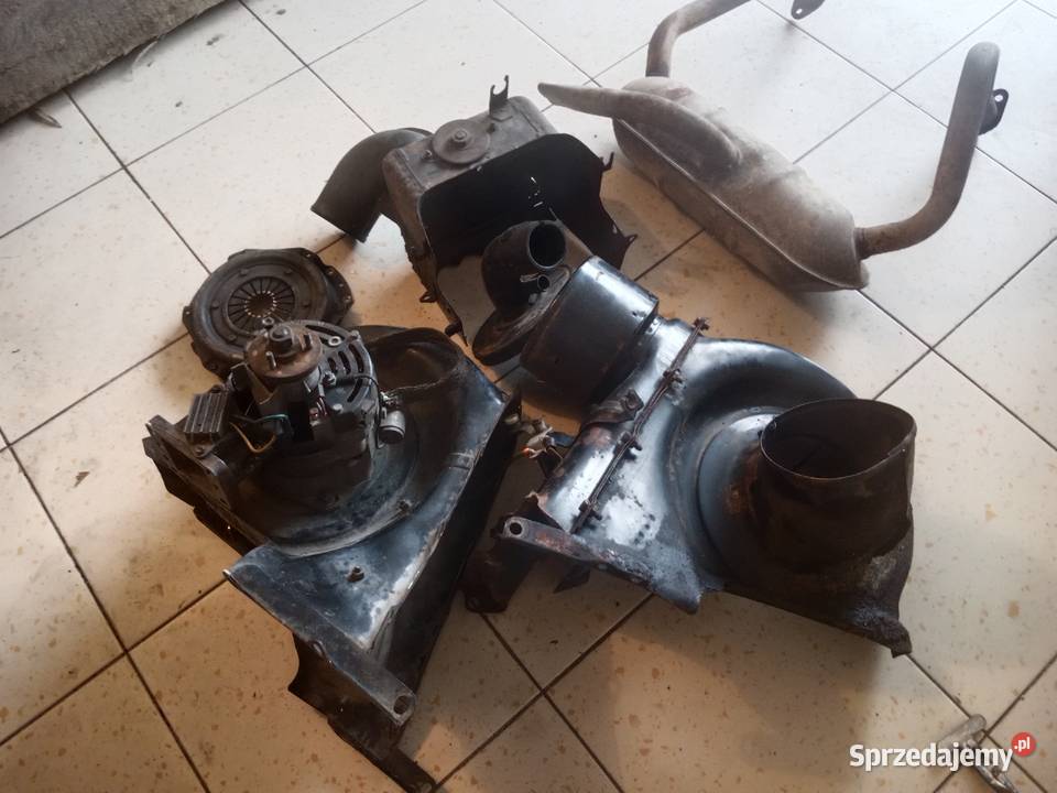 Fiat 126p st osłony silnika tłumik bagażnik Toruń