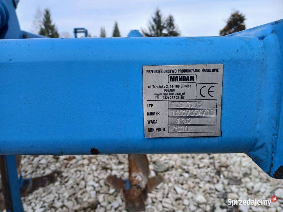 Mandan agregat podorywkowy Jędrzejów